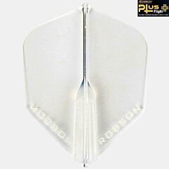 Pikado pera ROBSON Plus Dart Flight / Shape White PIKADO.shop®1