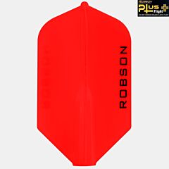 Pikado pera ROBSON Plus Dart Flight / Slim Red PIKADO.shop®1