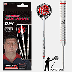 Pikado strelice BULL'S "Mensur Suljović" D14 steel tip PIKADO.shop®1