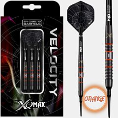 Pikado strelice XQMax / Velocity / Orange / soft tip PIKADO.shop®1
