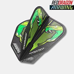 RED DRAGON / AIRWING / Peter Wright / Moulded Green Fantail PIKADO.shop®1