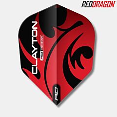 RED DRAGON / HARDCORE / Red & Silver / Jonny Clayton / No.6 PIKADO.shop®1