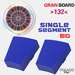 Segment za pikado tarču GRANBOARD "Single - Square" Blue 2 kom PIKADO.shop®1