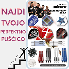 Set pikado pera - nastavci - špice & ... UNICORN / Team Tune-Up kit PIKADO.shop®