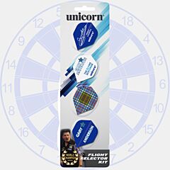 Set pikado pera / UNICORN "Gary Anderson Mass Merchant Flight Sortiment“ PIKADO.shop®