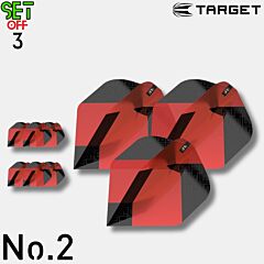 SET pera za pikado / TARGET / Pro Ultra / TAG / No.2 / red / PIKADO.shop®1