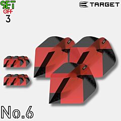 SET pera za pikado / TARGET / Pro Ultra / TAG / No.6 / red PIKADO.shop®1