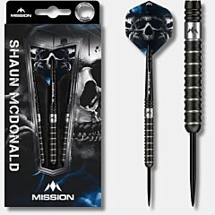 Steeldart strelice MISSION | Shaun McDonald | Black  PIKADO.shop®2