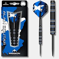 Steeldart strelice MISSION | Alan Soutar | Black-Titanium  PIKADO.shop1