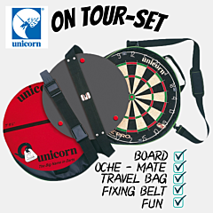 Meta za pikado od sisala UNICORN On Tour Board Set PIKADO.shop®1