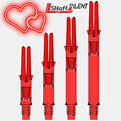 Nastavci za pikado strelice L-style "Silent Straight Spinner" Red PIKADO.shop®1