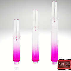 Nastavci za pikado strelice L-style "Two Tone Lock Straight" Clear-Pink PIKADO.shop®1
