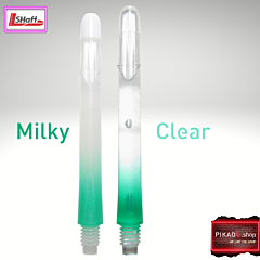 Nastavci za pikado strelice L-style "Two Tone Lock Straight" Milky-Green PIKADO.shop®1