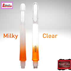 Nastavci za pikado strelice L-style "Two Tone Lock Straight" Milky-Orange PIKADO.shop®1
